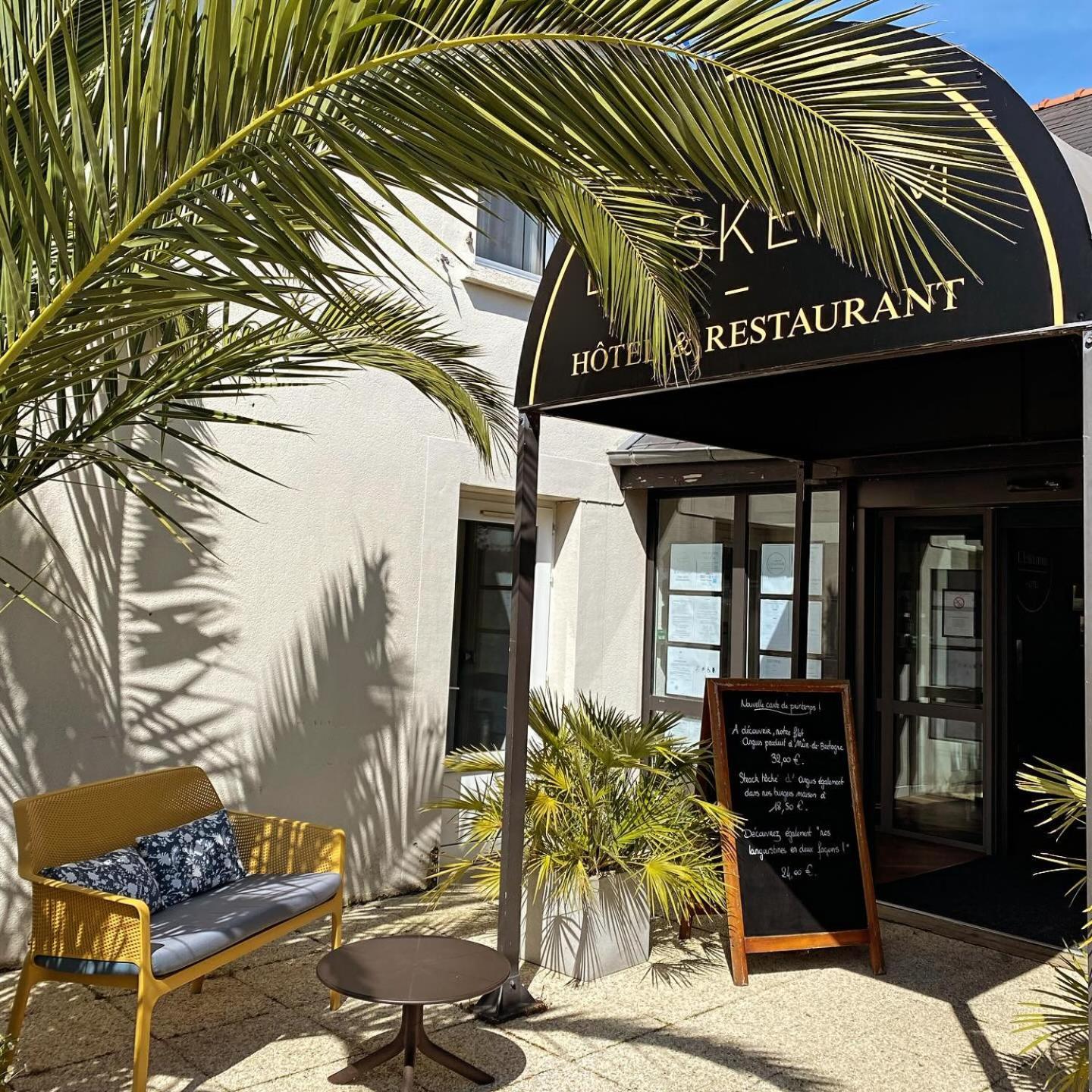 Hotel Restaurant L'Eskemm St Brieuc-Tregueux Buitenkant foto